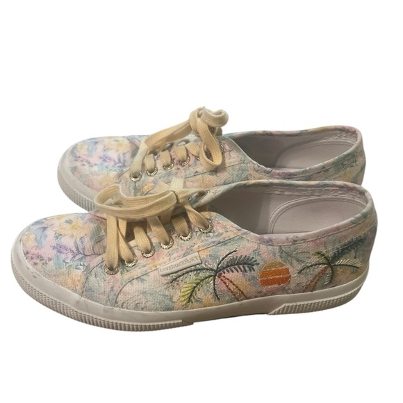 SUPERGA Love Shack Fancy Size 8 /39 - Picture 1 of 5